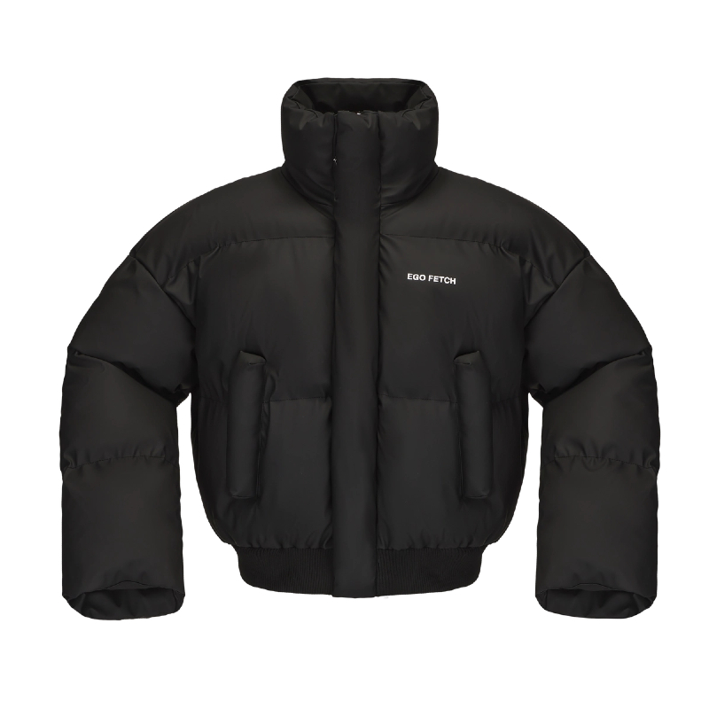 [CUSTOMIZED ZIPPER HEAD] PUFFER JACKET BOXY FIT