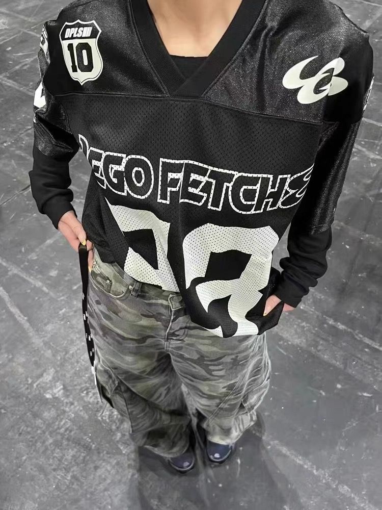 DPLS X EGO FETCH Mesh Jersey T-shirt